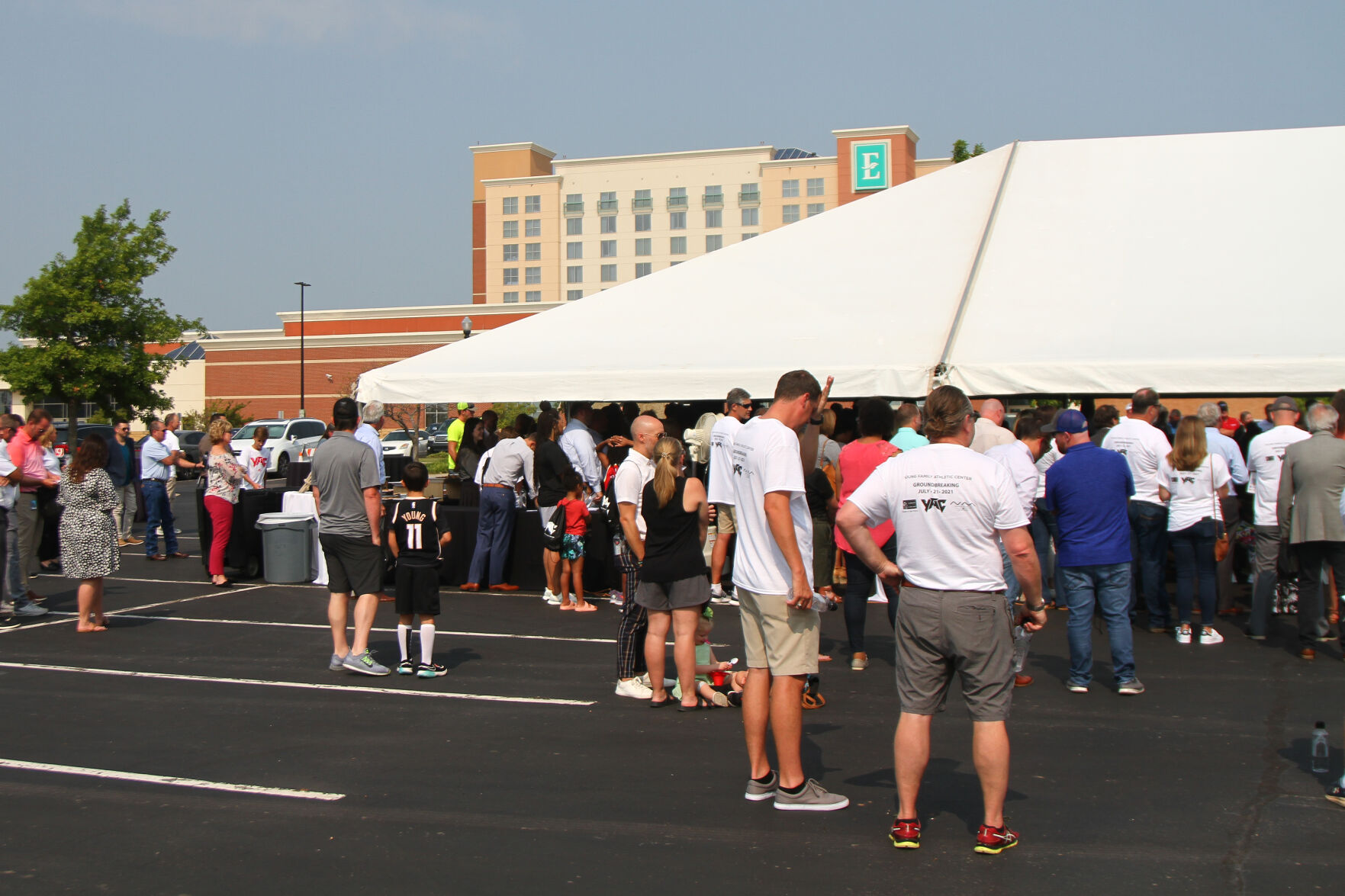 Young Family Athletic Center Groundbreaking Ceremony